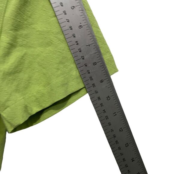 Alfred Dunner Shirt Women Size 14 Cherry Ladybugs Embroidered Sequins New Green - Picture 9 of 12